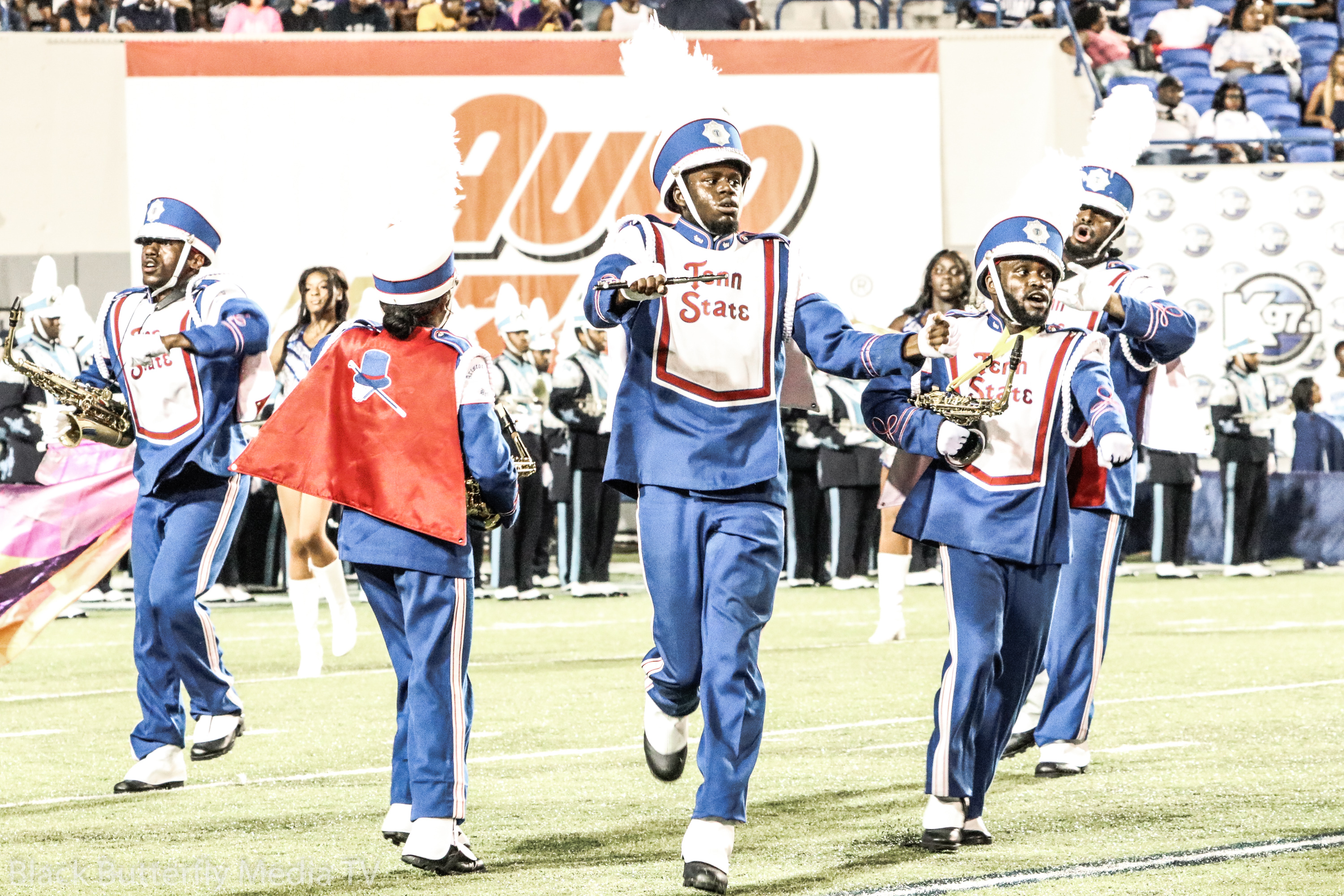 TSU Aristocrat of Bands performing at the 30th Southern Heritage Classic.